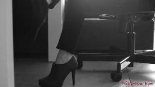 Foot Job Mistress Boot Licking Under The Desk Animated
