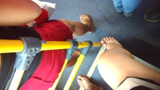 Club Bealtiful Brazilian Feet On Brt Voyeur Feet (flagra Branquinha Delicia) Black Woman