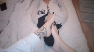 Tit Slave Girl Licks My Feet Short