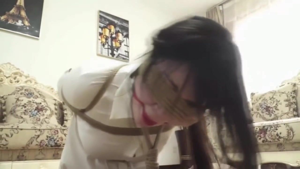 Insane Porn Asian Rope Blindfold Women Sucking Dick