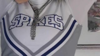 Cum Cheerleader Tied Tickling Piss