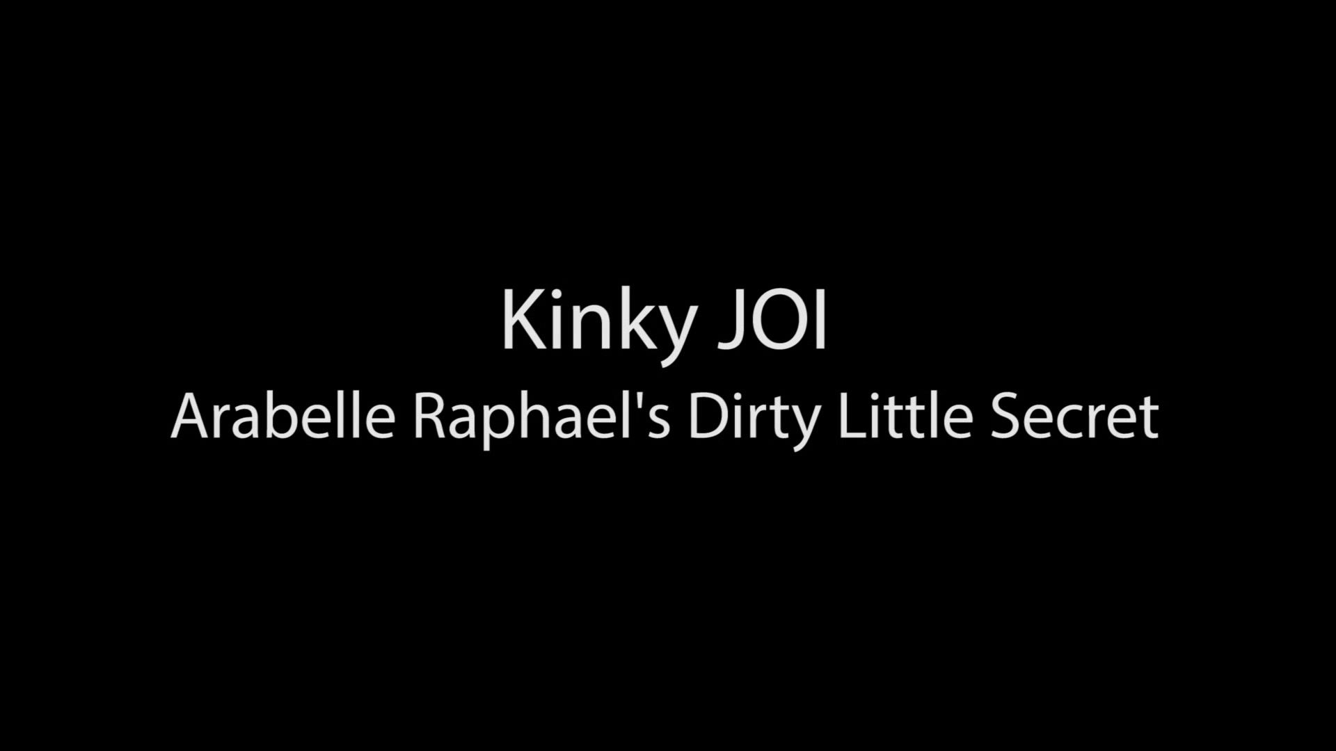 Asshole Kinky Joi: Arabelle Raphaels Dirty Little Secret Tattoos