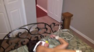 Tittyfuck Girls Tying Each Other On A Bed RealLifeCam