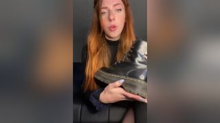 Pof Naughty Ginger Exposing Her Feet And Toes In Her Hot Pantyhose No Condom