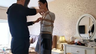 Toy Asian Girl Bound And Panel Gagged Italiano