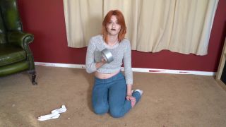 SpicyTranny 1403 Amber In Sock Stuffed Escape Challenge Aunty