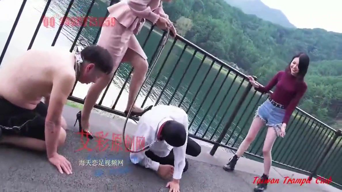 Busty Taiwan Trample Club & Yapoo Outdoor Training Amature Sex Tapes - 1