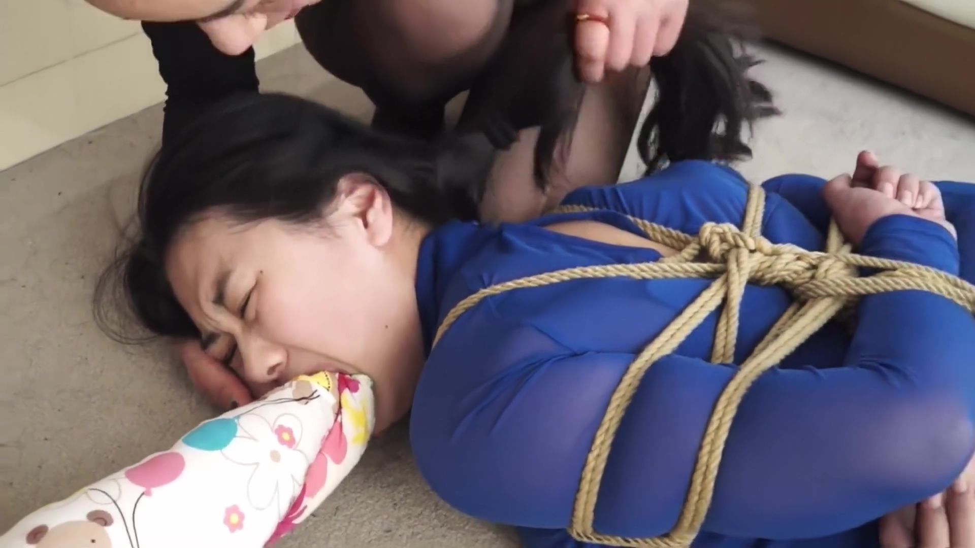 Trimmed Chinese Bondage - Pillow Case Gag Party Dana DeArmond