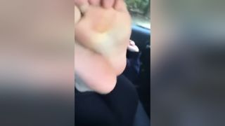 Brazzers Flighty Neighbor Touches Her Pretty Naked Toes And Feet At The Back Seat Of My Car CzechMassage