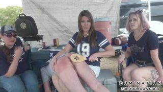 PornBox Miss Katherine In Promo: Tailgate Party Tail Beating! Spanked Hard On Game Day By As Stepdaughter Shelley & Her Friend Petite Girl Porn