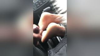 Indonesian Gf Receiving A Cumshot On Her Feet From Her Black Boyfriend On The Front Seat Gay Public
