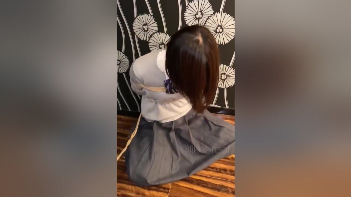 Pervert Japanese Girl Bondage SoloPorn