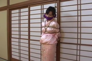 Interacial Japanese Rope Bonadage A Cum On Pussy