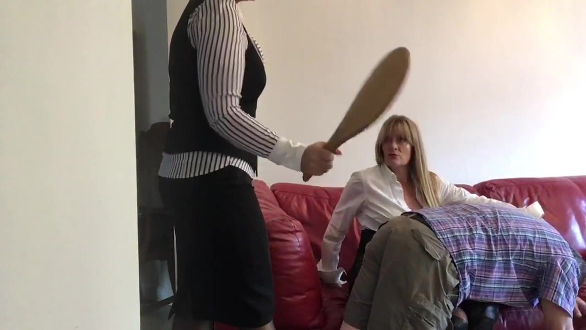 Vanessa Cage Boys Gets Spanned With Jakori Paddle For Stealing My Knickers Cocks