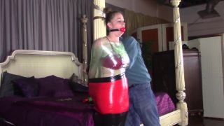 CrazyShit Gagged And Pole Tied Enema