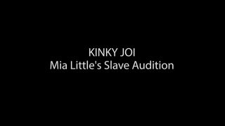Reality Porn Kinky Joi: Mia Littles Slave Auditions Latina