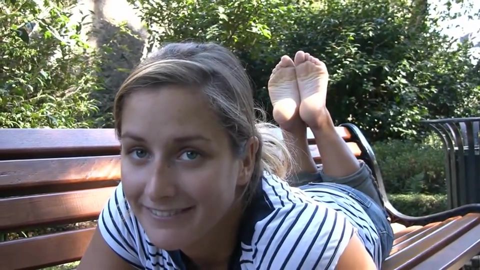 iFapDaily Keds Pulled Off Dirty Feet Outdoors Nut - 1