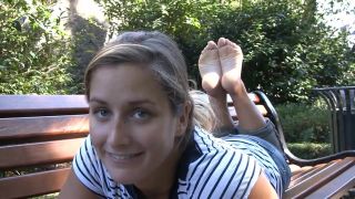 Shy Keds Pulled Off Dirty Feet Outdoors Pica