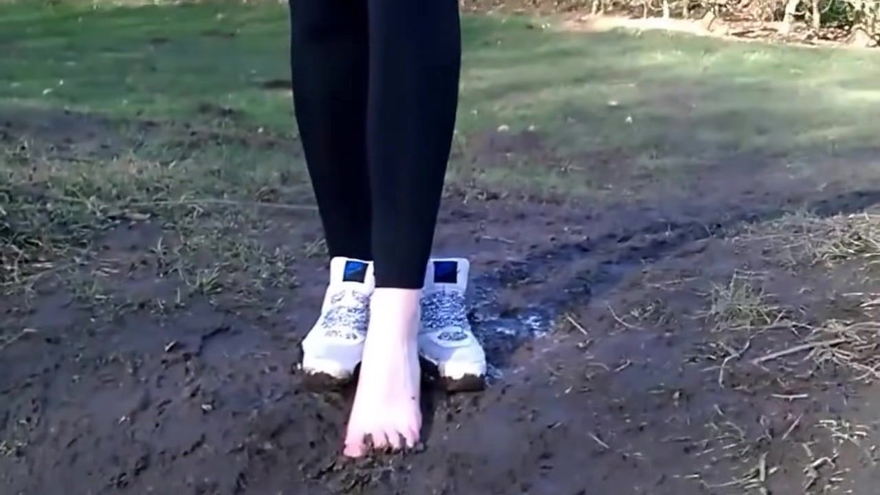 American Watch Jetta As She Runs Through The Forest And Gets Her Feet All Muddy Hot Blow Jobs - 1