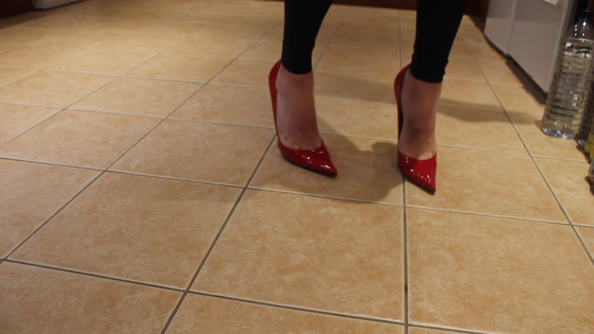 Sexzam Noisy Heels Clomping On Tile Floor Vaginal