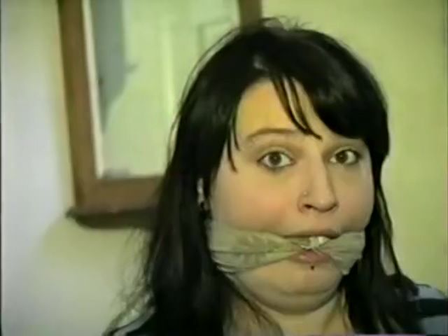 Hijab Gagged Classique Inked - 1