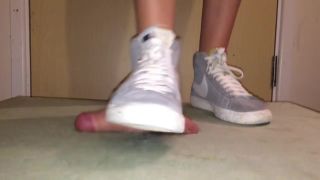Teenage Porn Kicking And Crushing His Cock In Grey Nikes Youporn