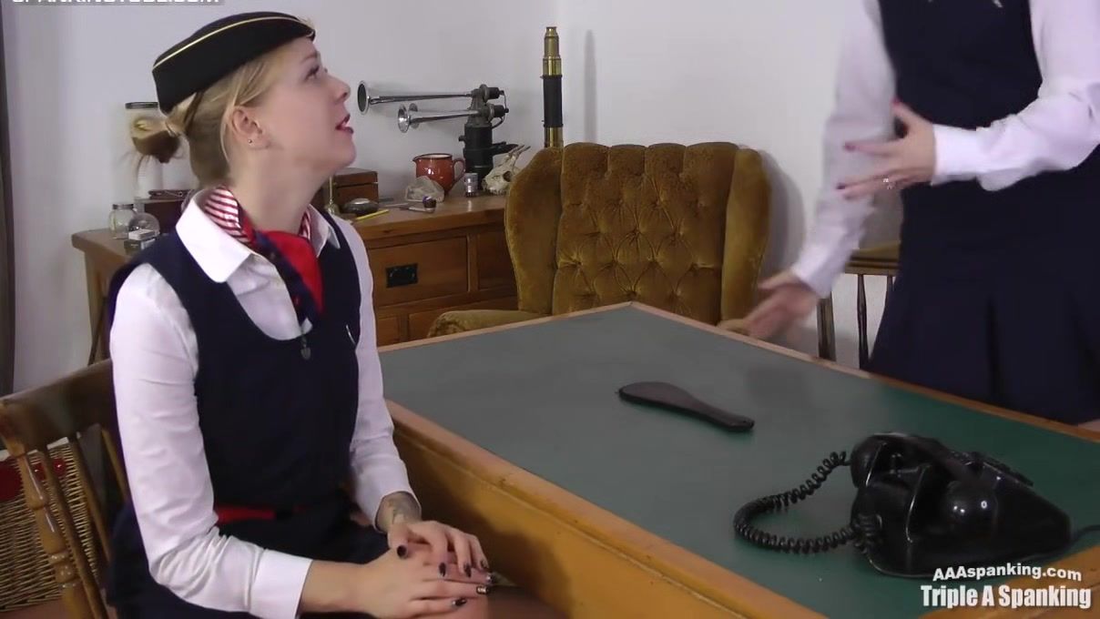 LiveJasmin Spanko Air: The Disciplinary Meeting - Zoe Page And Lucy Lauren iWank - 1