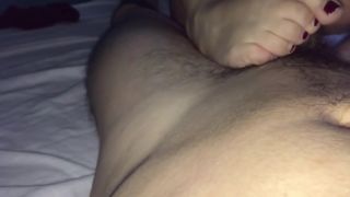 KindGirls Pov Scene Of A Naughty Amateur Hottie Giving An Epic Footjob In Bed Gay Fuck