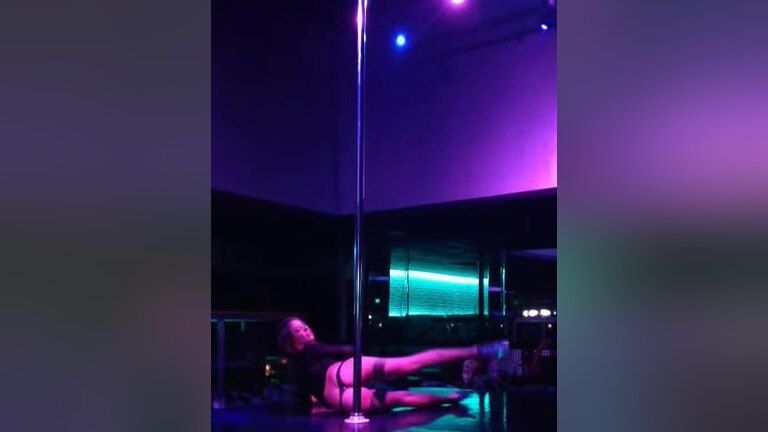 GirlfriendVideos Another Strip Tease Somewhere In Usa In Stripper Heels Rica - 1