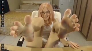 Dirty-Doctor Nerdy Orange Haired Girl Licks Her Feet And Sucks Toes Live On The Webcam Hanime