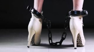 MeetMe Asian Chained Treadmill Walking In Heels (2)...
