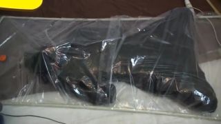 Infiel Japanese Rubber Dog Is Vacuum Sealed Couple Porn