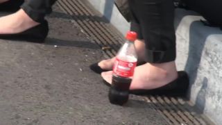 Sperm Petite College Girls Resting Their Lovely Feet In Nylon Stockings In Public Sexy