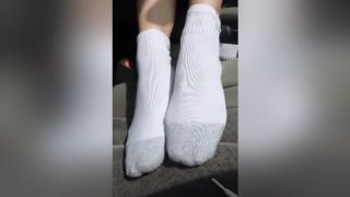 Celebrity Sex Amateur Doll Takes Her Shoes And Socks Off And Reveals Her Long Feet FuuKK