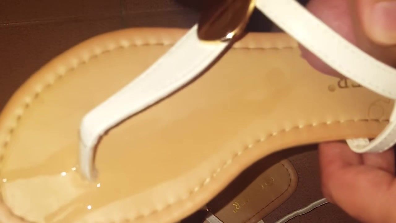 Gozada Blondie Secretary Girls Sandals Shoes Cummed - Shes Wearing Them! Hardcore Porn - 1