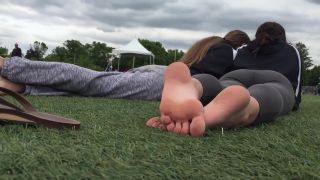 Teenies Dirty Voyeur Captures Two Smoking Hot College Babess Feet Outdoors XHamsterCams