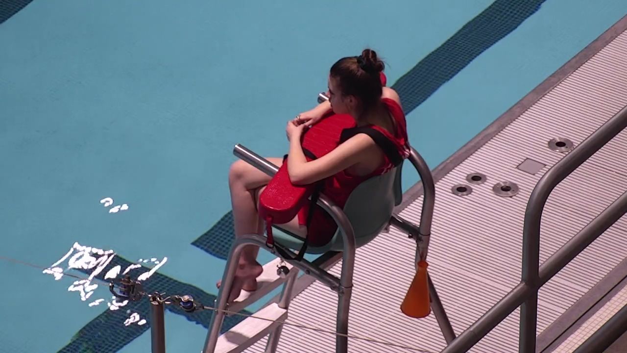 Master Hot Female Lifeguard Exposes Her Super Sexy Feet At The Pool Full Movie
