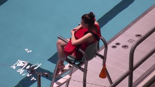 Master Hot Female Lifeguard Exposes Her Super Sexy Feet At The Pool Full Movie