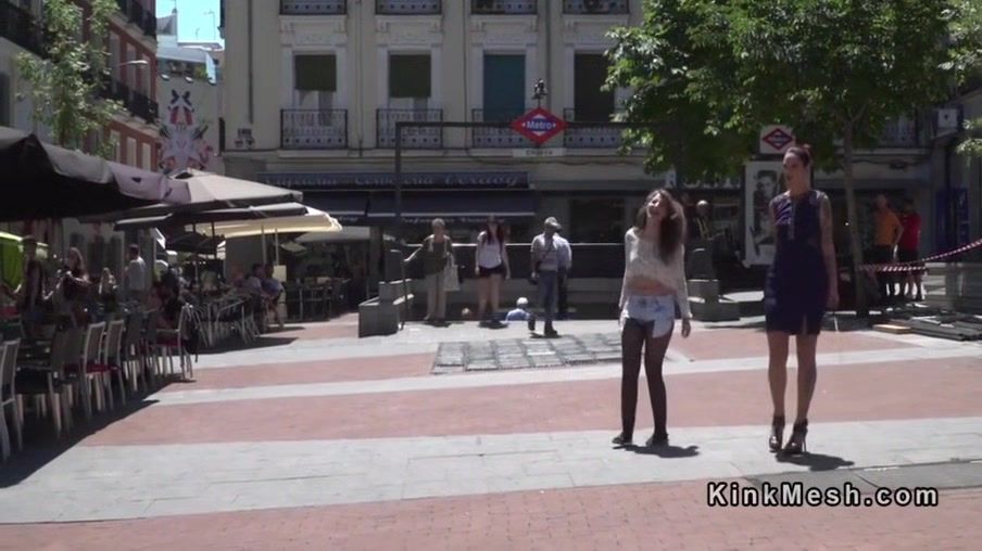 Barely 18 Porn Punished In Public Downtown Pija - 1