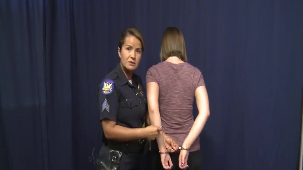 Tied Handcuffing Training Anal Licking