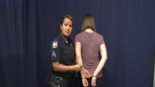Insertion Handcuffing Training Stepdaughter