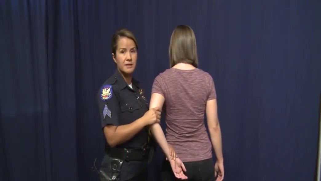 Insertion Handcuffing Training Stepdaughter - 1