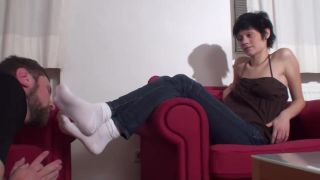 CelebrityF Teen Sock Feet Sniffing Banho