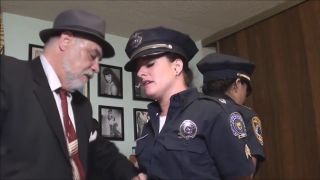 T-Cartoon Two Cops Cuffed And Duct Taped Fuck Pussy