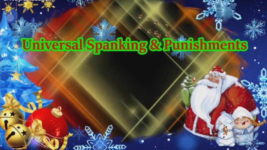 Blacks Bad News From The North Pole - (a Holiday Spanking!) Glamour Porn