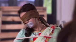 DancingBear Indian Actress Devoleena Bhatarjee Chair Tied And Blind Nalgona