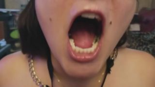 FireCams Chubby Sub Teeth Blowjob Punished With Ballgag Facial SoloPorn