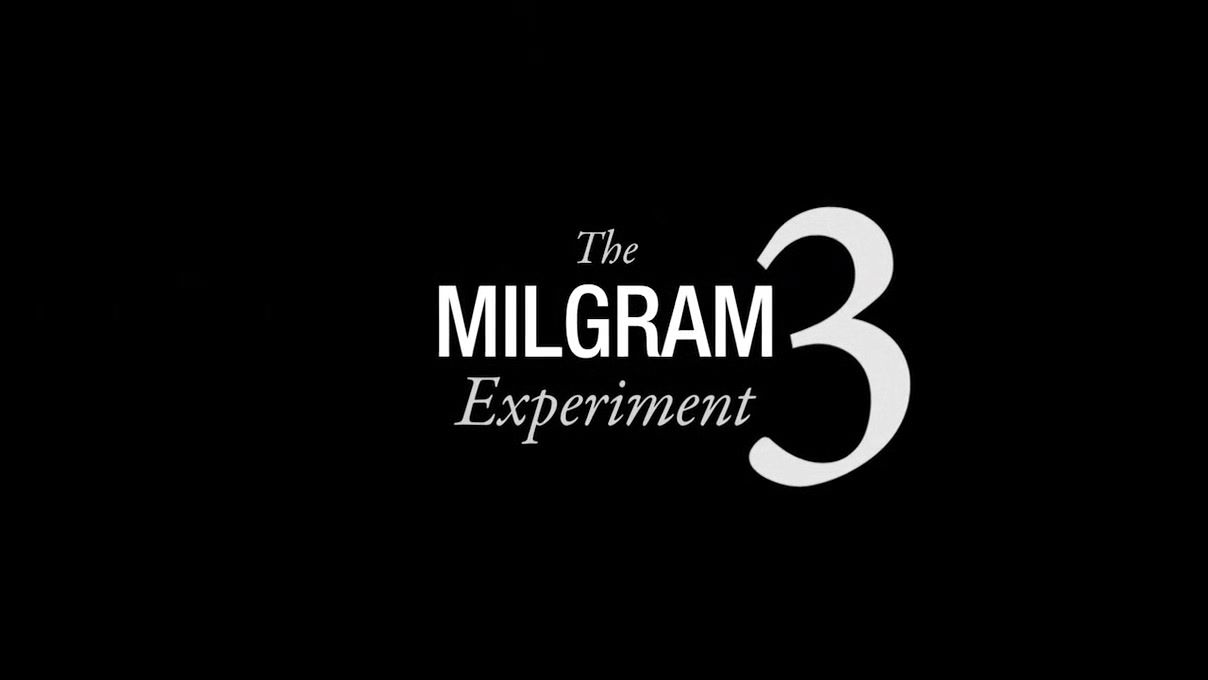 Casting Milgram Experiment 3 Trailer Hoe - 1