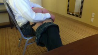 Fapdu Pre Spanking Lecture.....and Thermometering - Kira S...