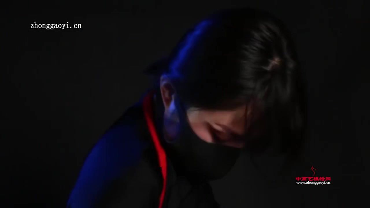 Brazilian Ninja Girl Tied In Red Ropes Webcam - 1